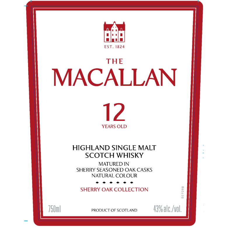 The Macallan 12 Year Old Sherry Oak