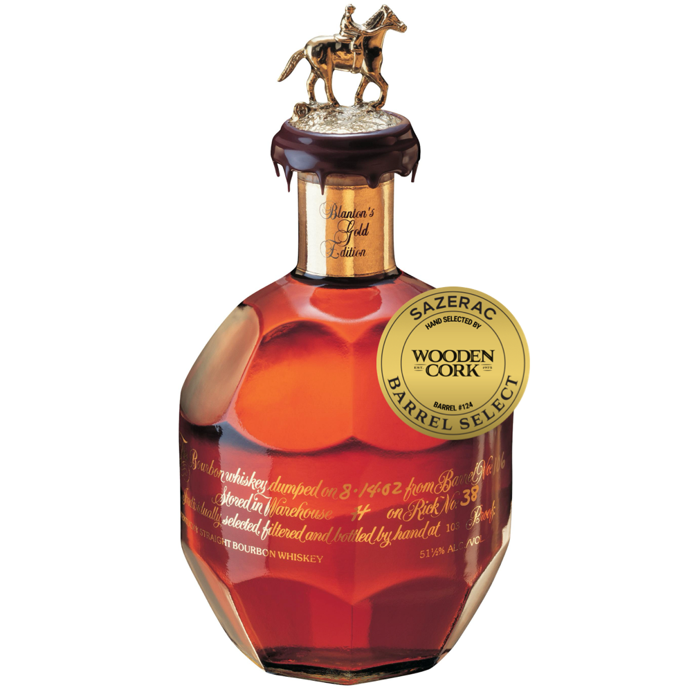 Blanton’s Gold Edition Single Barrel Select Barrel #124 by Wooden Cork