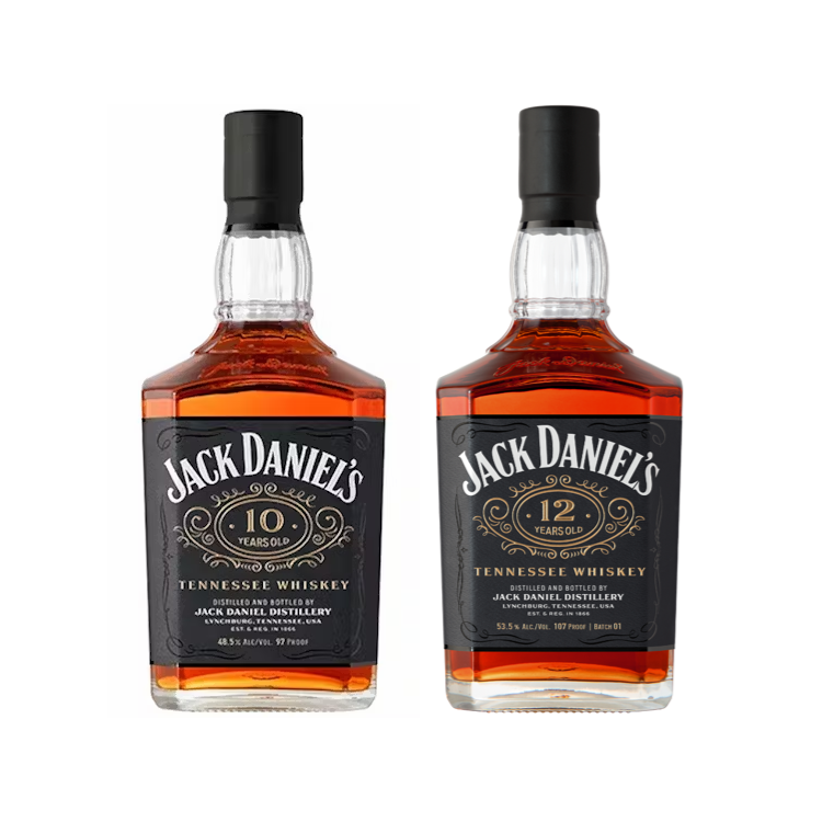 Jack Daniel's 10 & 12 Year Old Whiskey Bundle
