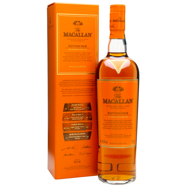 The Macallan Edition No. 2 Single Malt Scotch Whisky