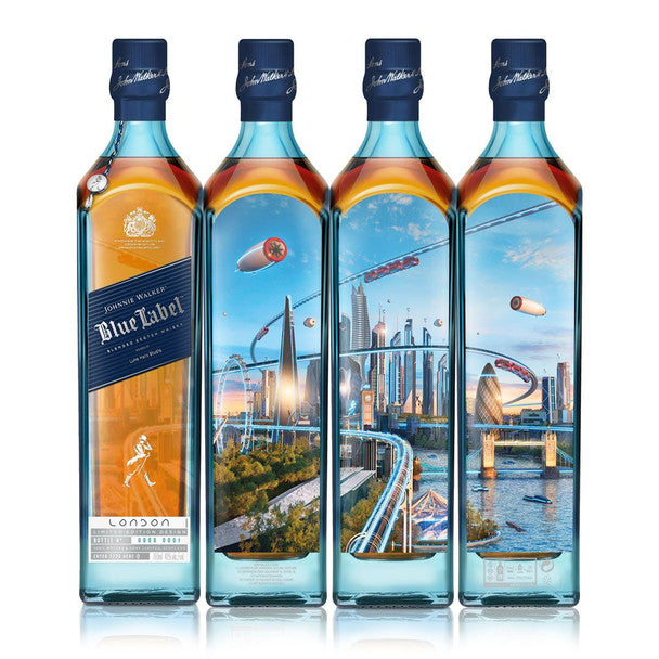 Johnnie Walker Blue Label Cities of the Future London 2220 Scotch Whisky 750ml