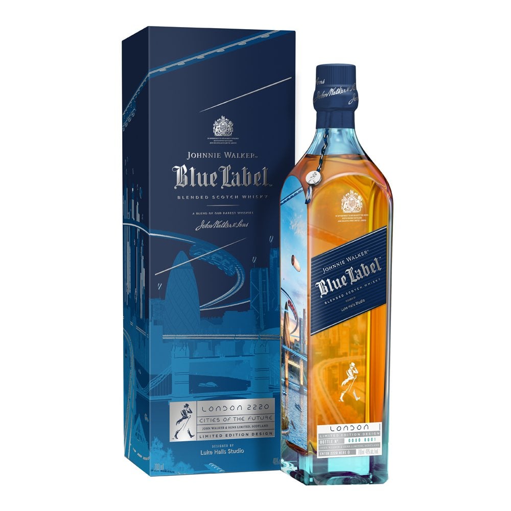 Johnnie Walker Blue Label Cities of the Future London 2220 Scotch Whisky 750ml
